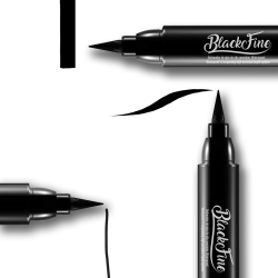 BLACK FINE EYELINER