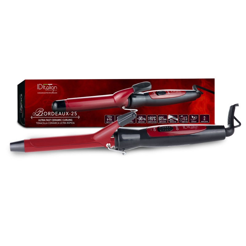 ULTRA-FAST BOURDEAUX 19 MM CURLING TONGS