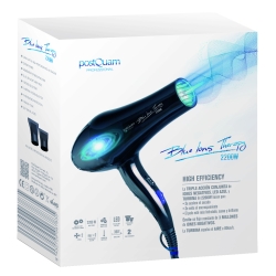 BLUE IONS THERAPY 2400W PROFESJONALNA JONOWA SUSZARKA DO WŁOSÓW