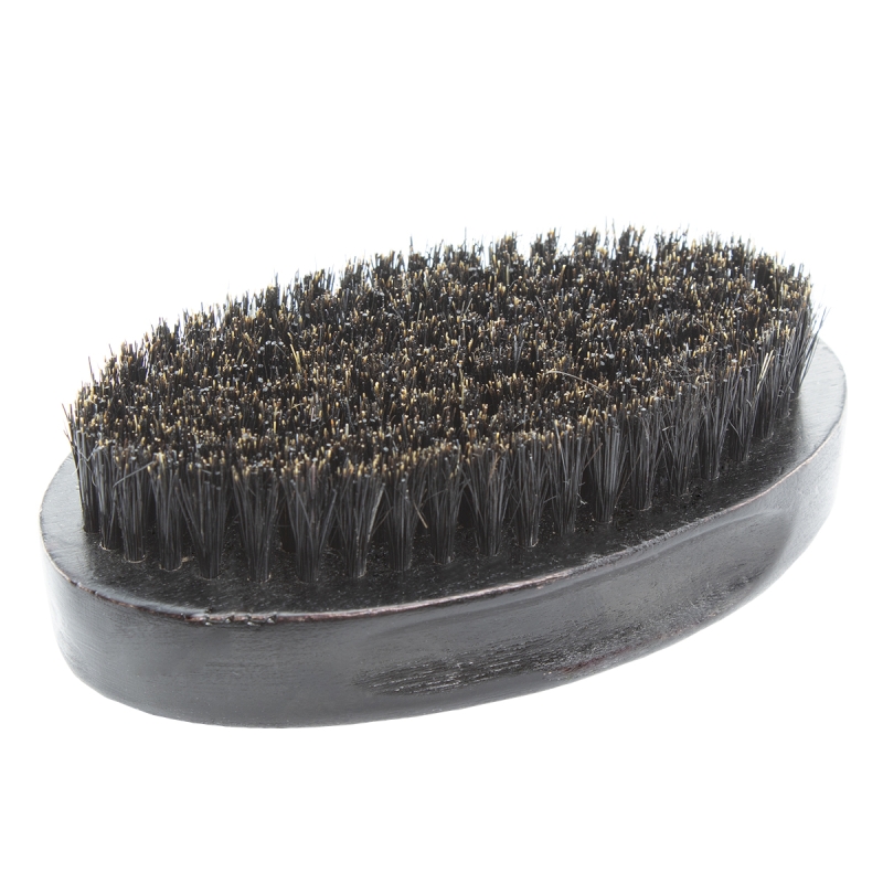 WILD BOAR HAIR OVAL VINTAGE BRUSH (124 X 58 MM)