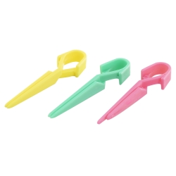 PLASTIC COLOUR CLIPS (60 U)