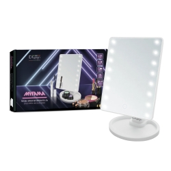 ESPEJO MAKE-UP CON LEDS PORTÁTIL MYFAMA