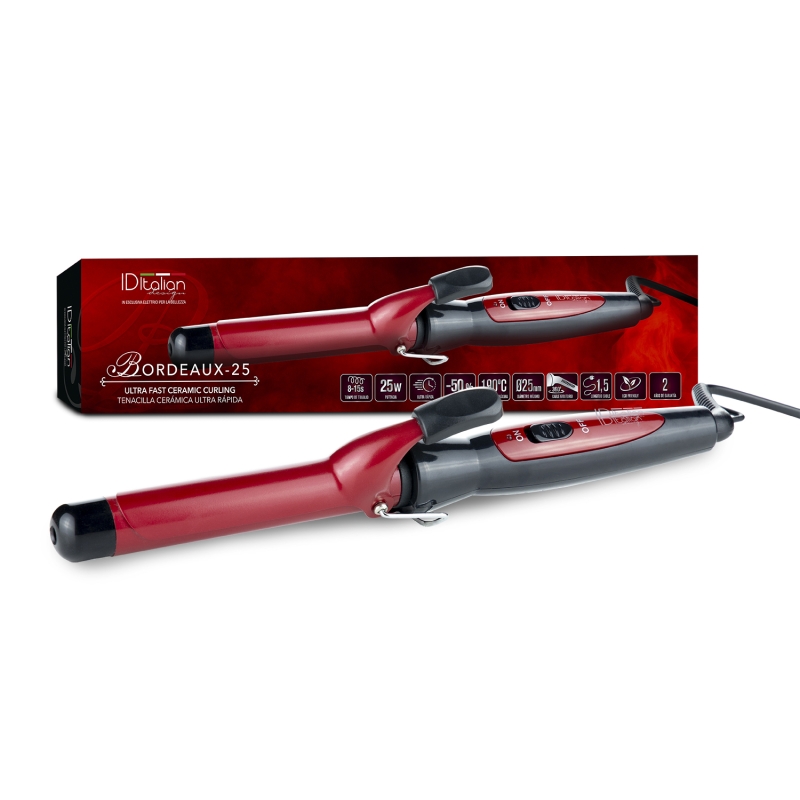 ULTRA-FAST BOURDEAUX 25 MM CURLING TONGS