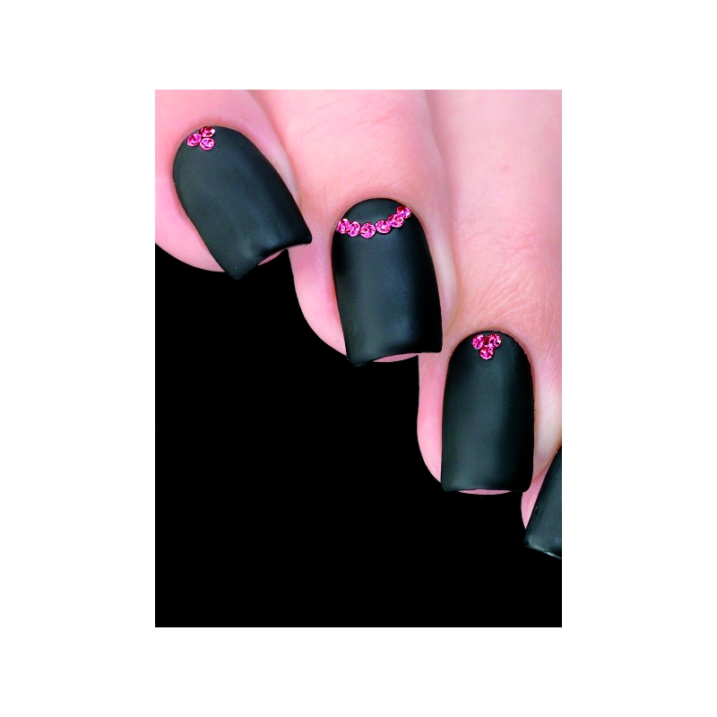 NAIL ART CRYSTALS ROSE S. 3