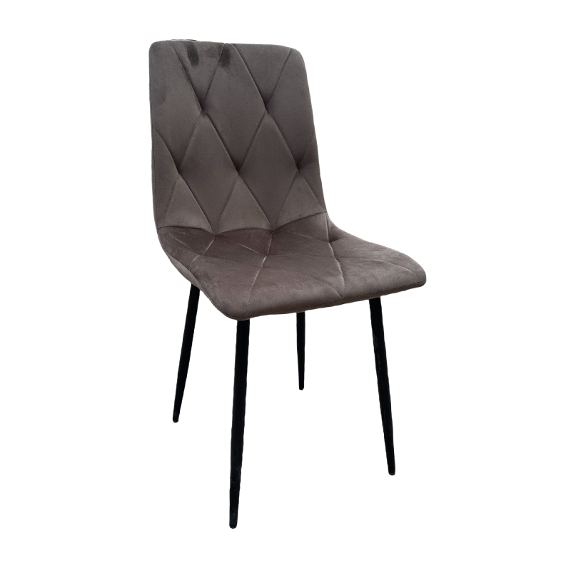 HASSELT CHAIR VELVET GREY