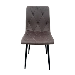 HASSELT CHAIR VELVET GREY