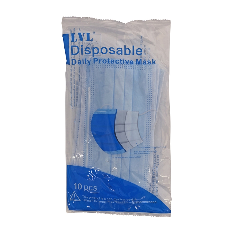 PACK 10UDS DE MASCARILLA 3 CAPAS IDACCMASK3C