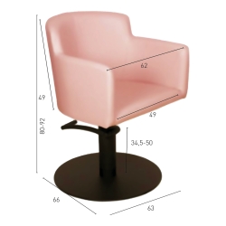 FAUTEUIL GOYA ROSE