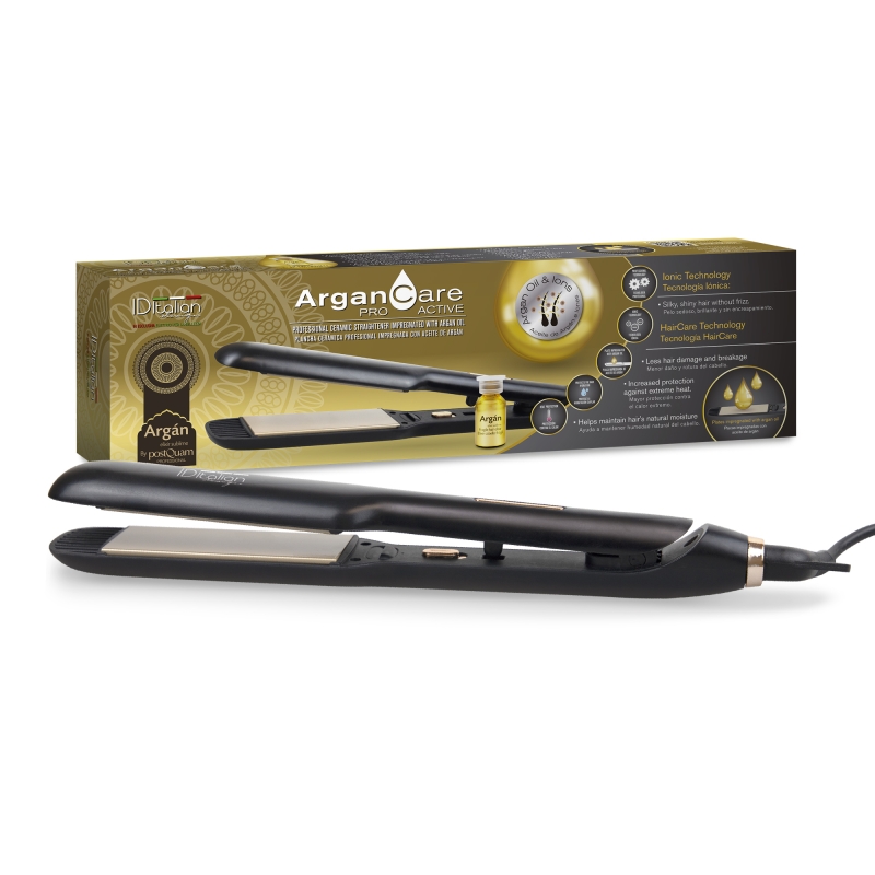 PLANCHA PELO PROF. IMPREGNADA CON ACEITE ARGAN