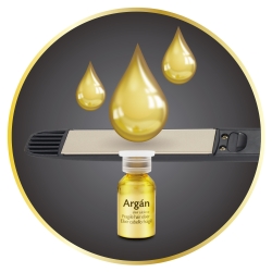 ARGAN CARE PRO ACTIV, LISSEUR PROFESSIONNEL EN CÉRAMIQUE IMPRÉGNÉ D'HUILE D'ARGAN