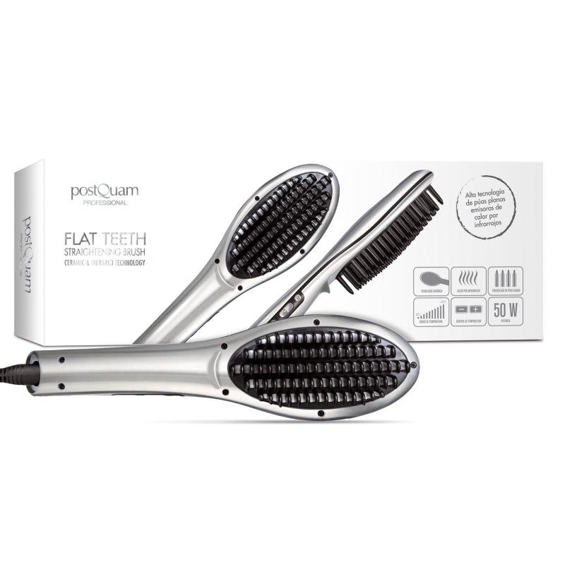 FLAT TEETH BRUSH STRAIGHTENING BRUSH POSTQUAM