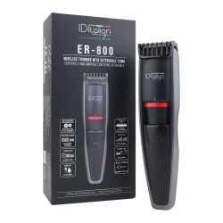 CORDLESS HAIR CLIPPER WITH EXTENSION COMB